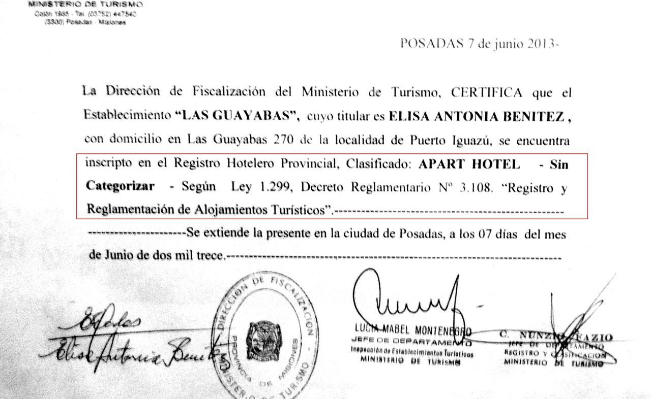 Apart Hotel Las Guayabas Πουέρτο Ιγκουασού Εξωτερικό φωτογραφία